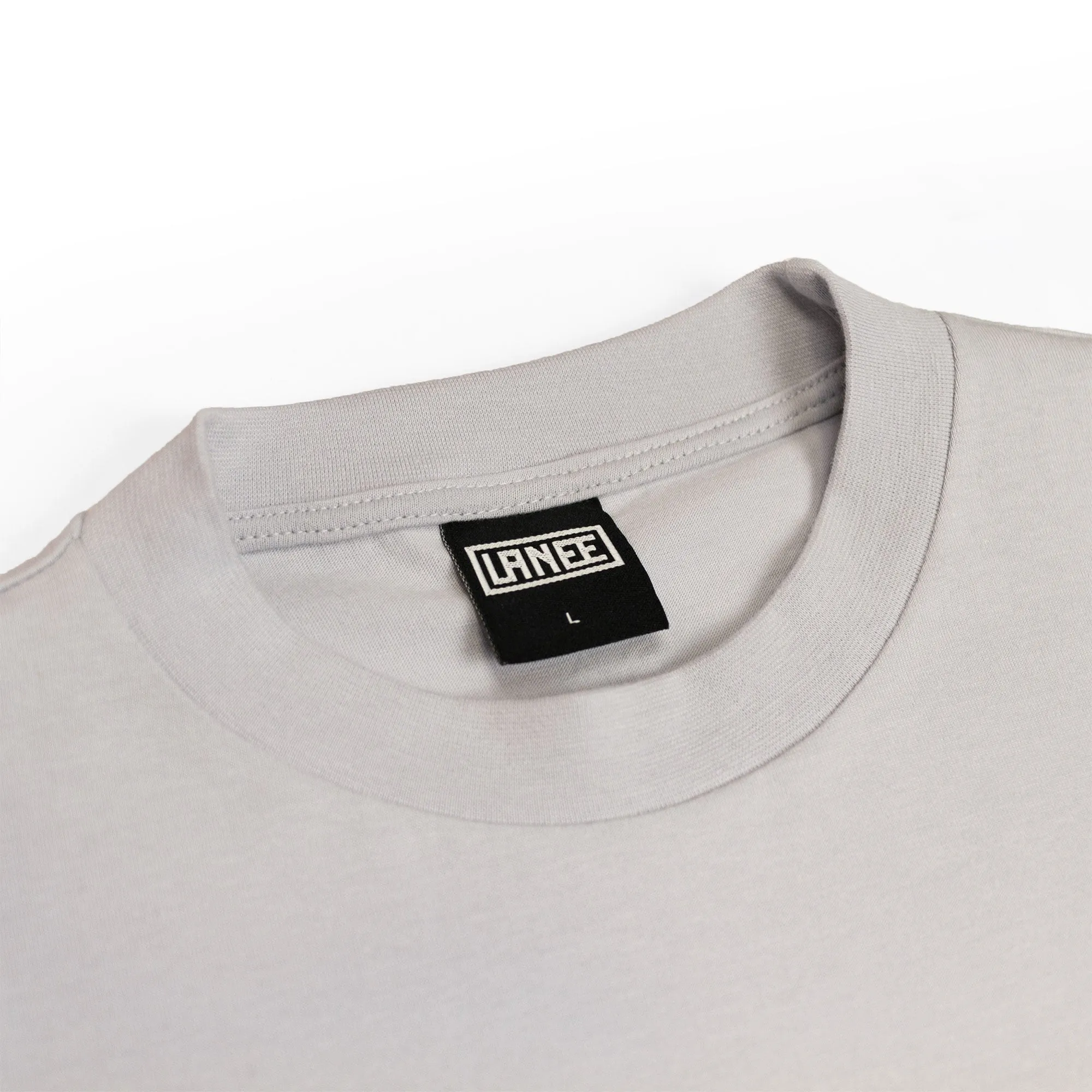 BEIGE-D.GRAY T-SHIRT