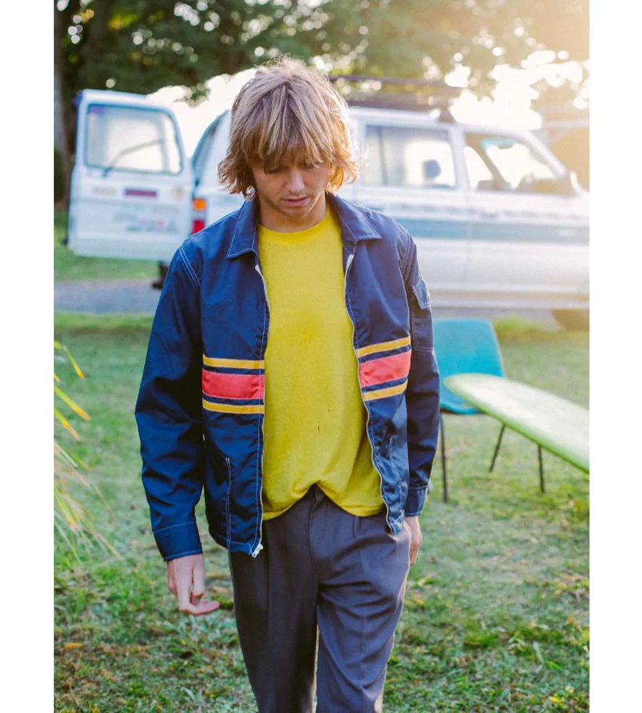 Birdwell Mens Competition Jacket Navy & Gold