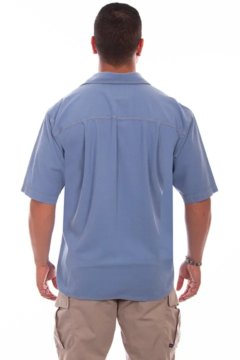 Calypso Cotton Men's Shirt by Farthest Point Casuals