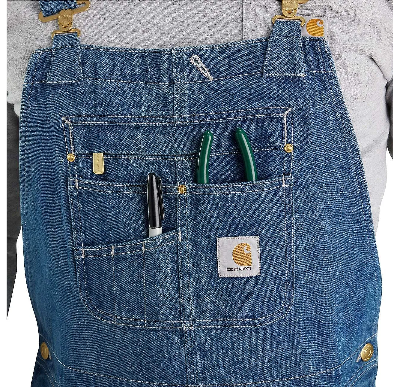Carhartt Loose Fit Denim Overalls