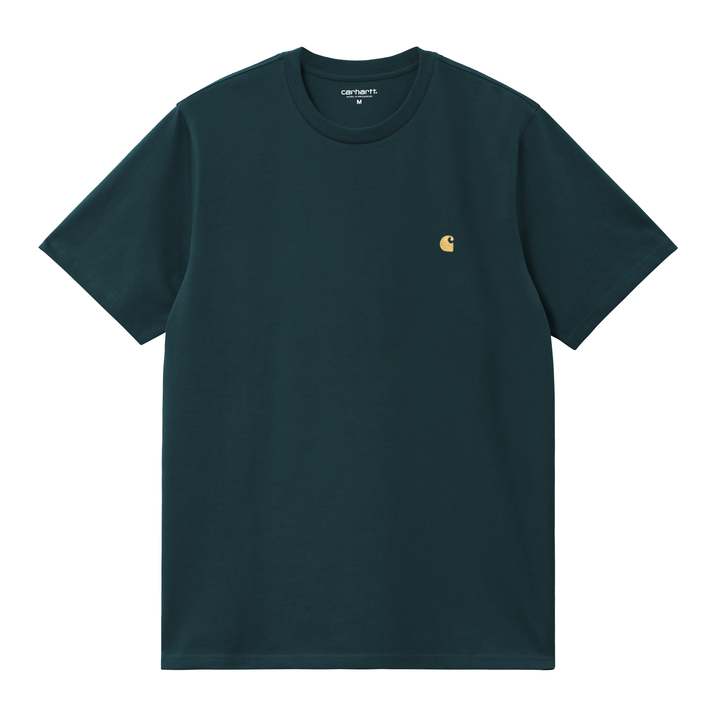 Carhartt WIP S/S Chase T-Shirt - Duck Blue / Gold
