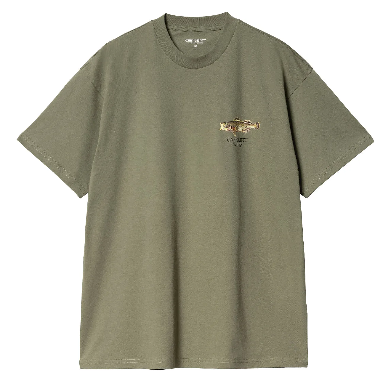 Carhartt WIP S/S Fish T-Shirt Dollar Green