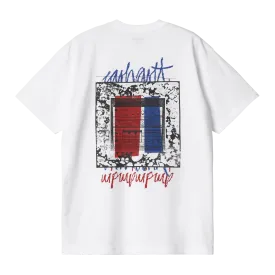 Carhartt WIP S/S Stereo T-Shirt - White