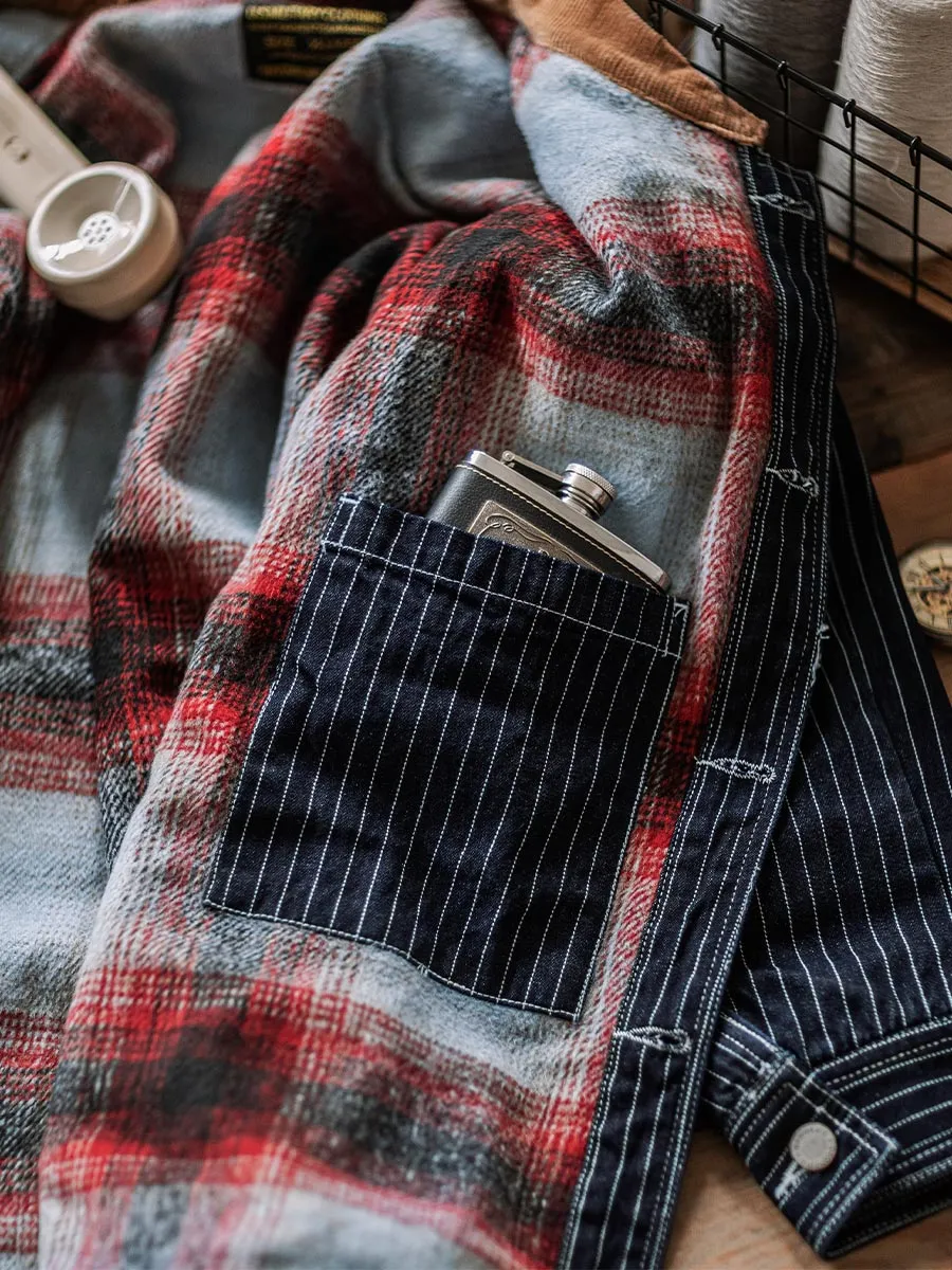 DENIM CHORE COAT