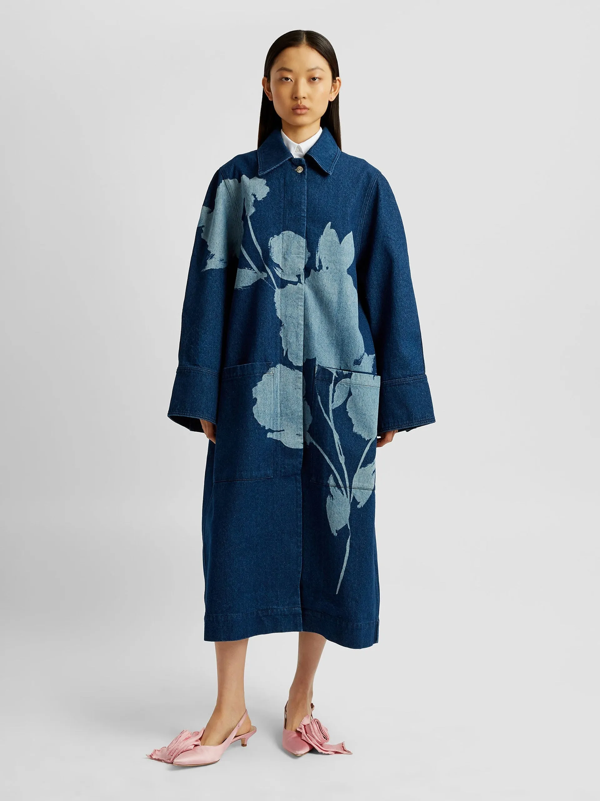 Denim coat