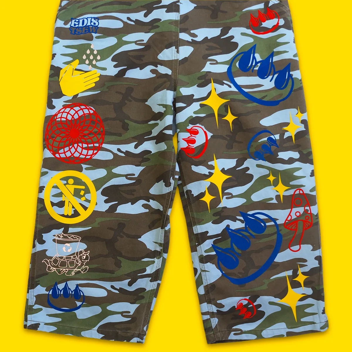 EDISTSEW X CLAW 1 OF 1 "CAMO" OVERALLS
