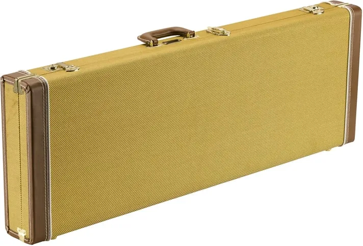 Fender CLASSIC SERIES Wood Case For Stratocaster/Telecaster (Tweed)