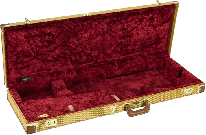 Fender CLASSIC SERIES Wood Case For Stratocaster/Telecaster (Tweed)