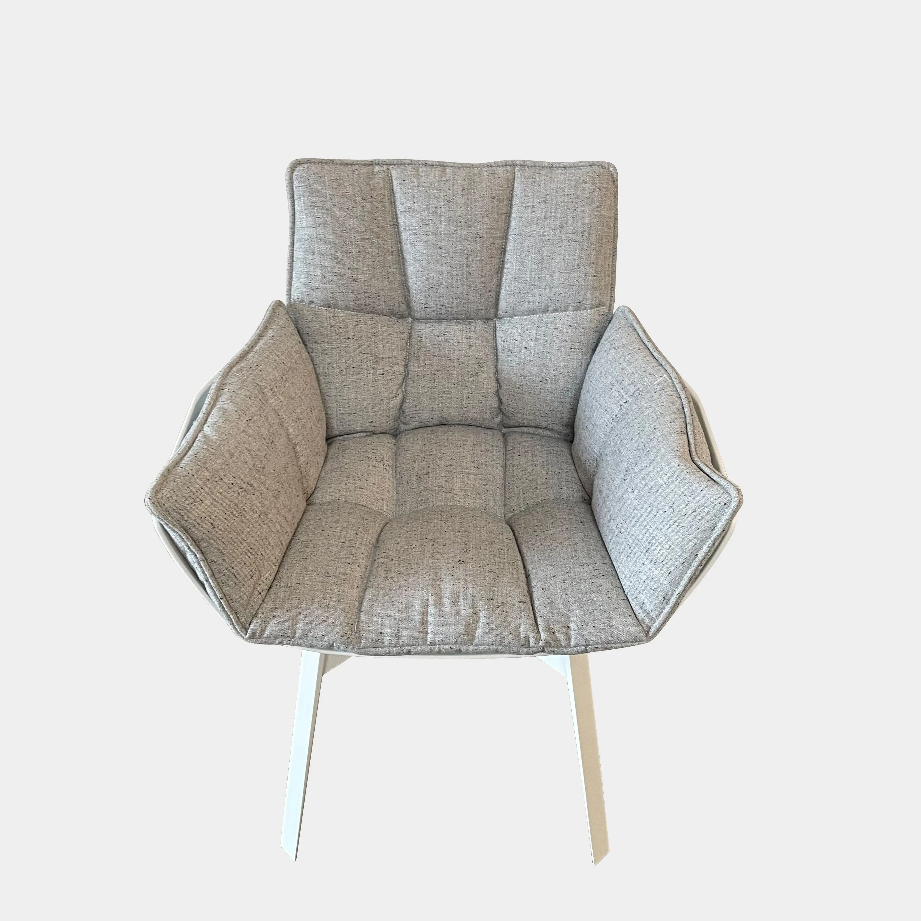Husk Swivel Dining Chair Set