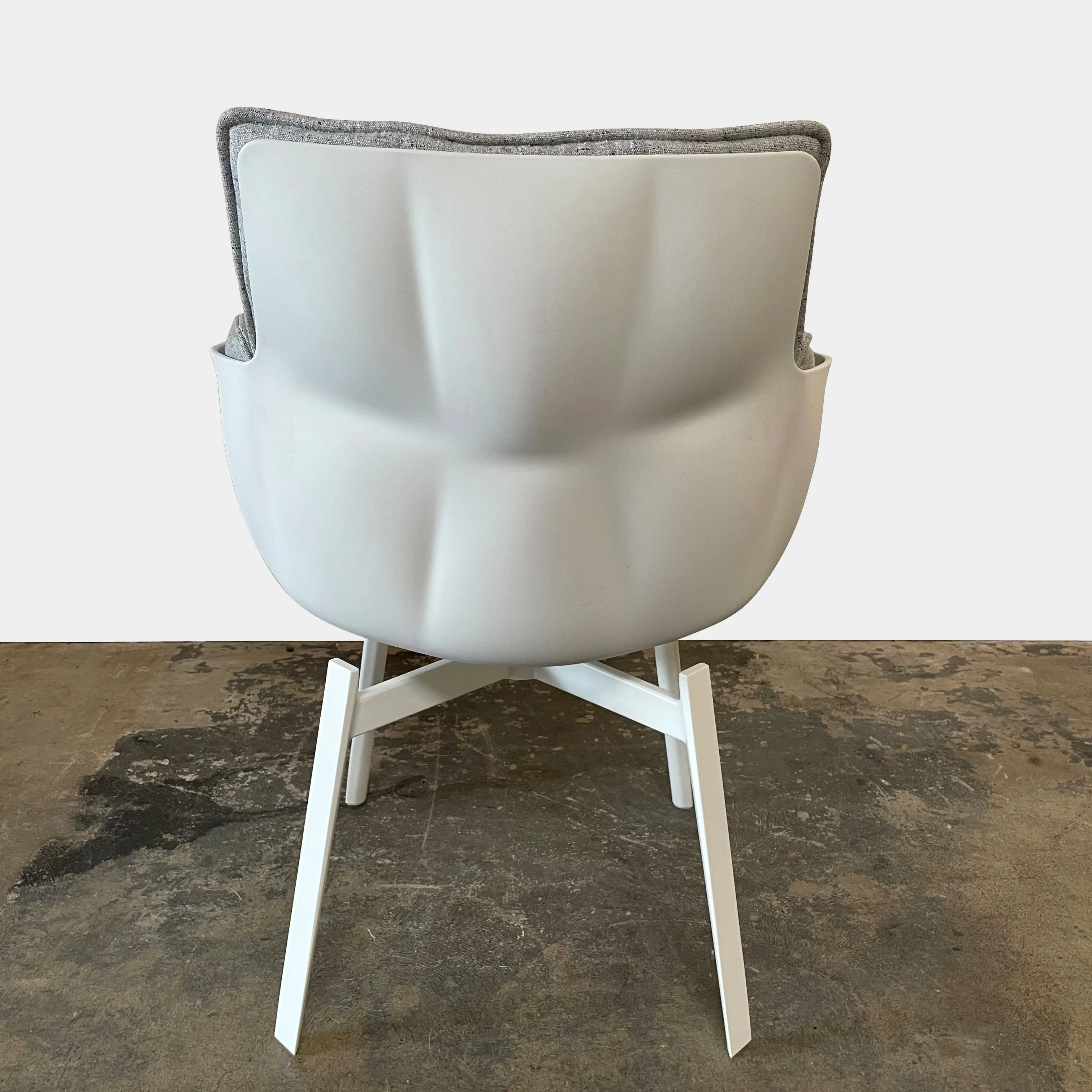 Husk Swivel Dining Chair Set