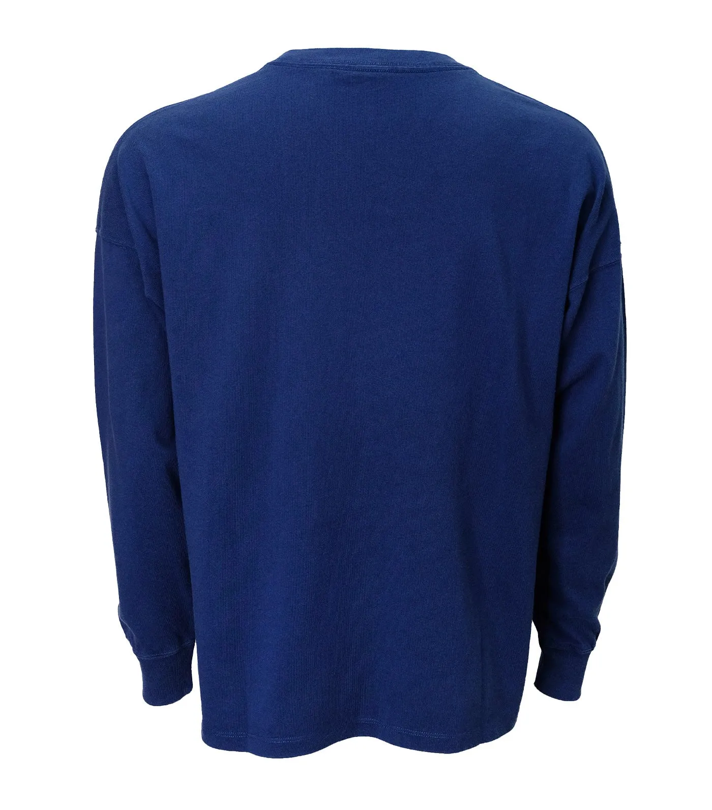 Japan Line Long-Sleeved T-Shirt Patch Navy