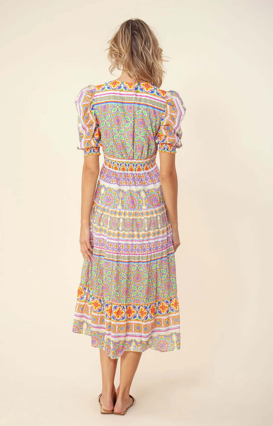 Jessamy Tiered Midi Dress