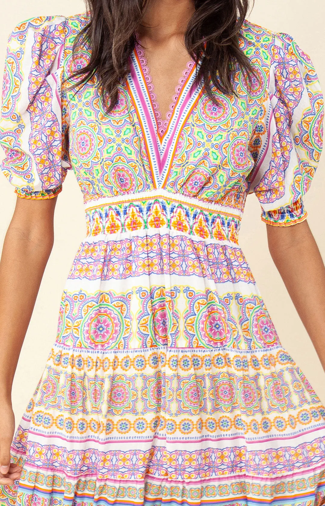 Jessamy Tiered Midi Dress