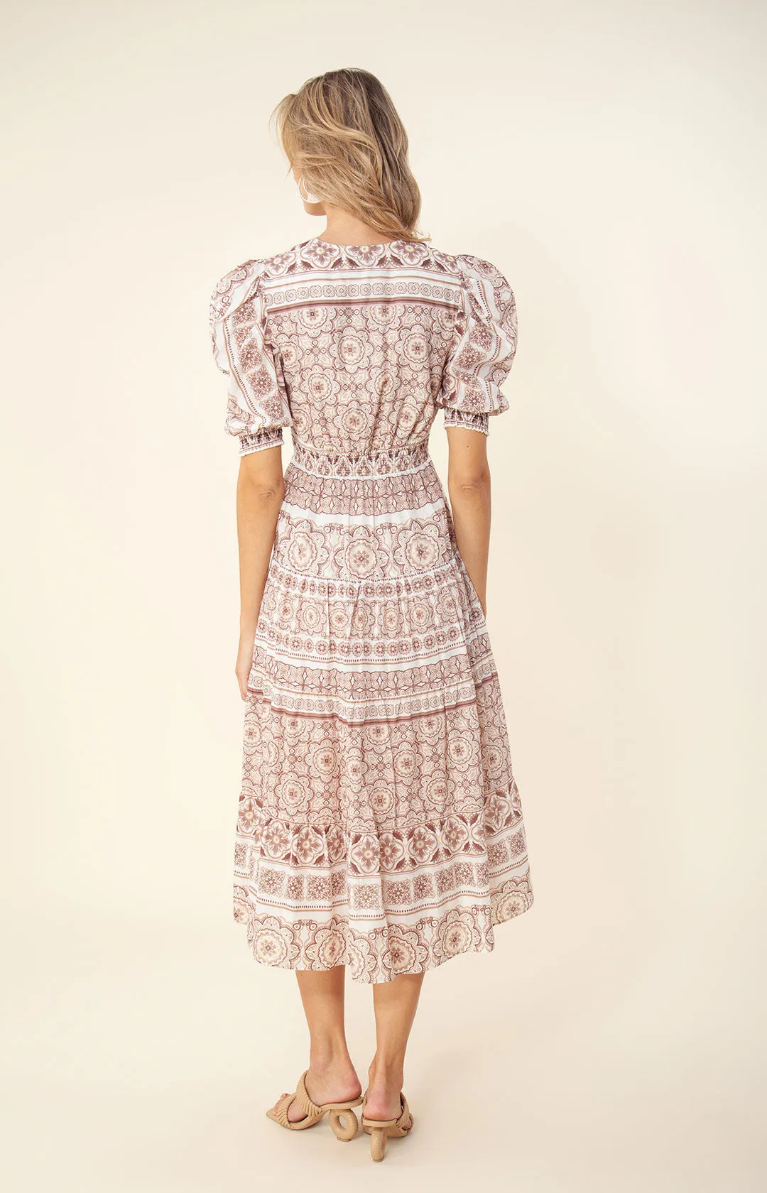 Jessamy Tiered Midi Dress