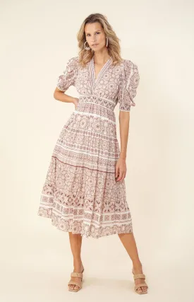 Jessamy Tiered Midi Dress