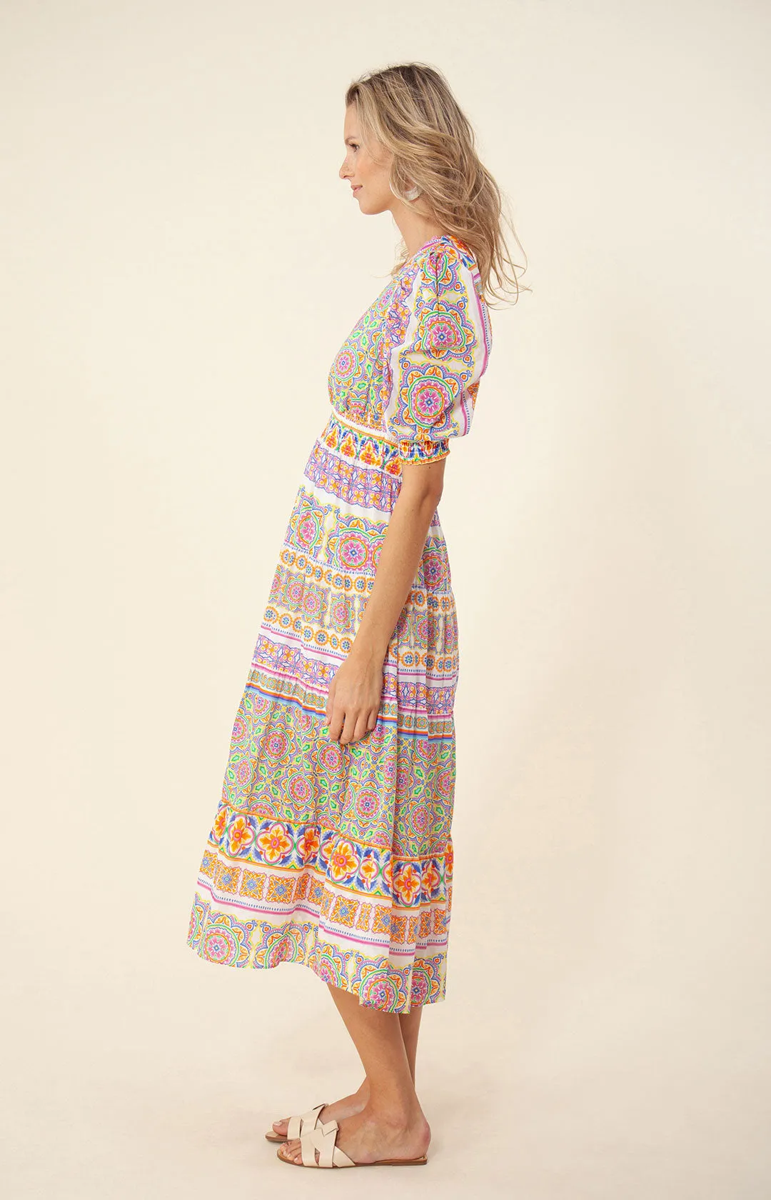 Jessamy Tiered Midi Dress