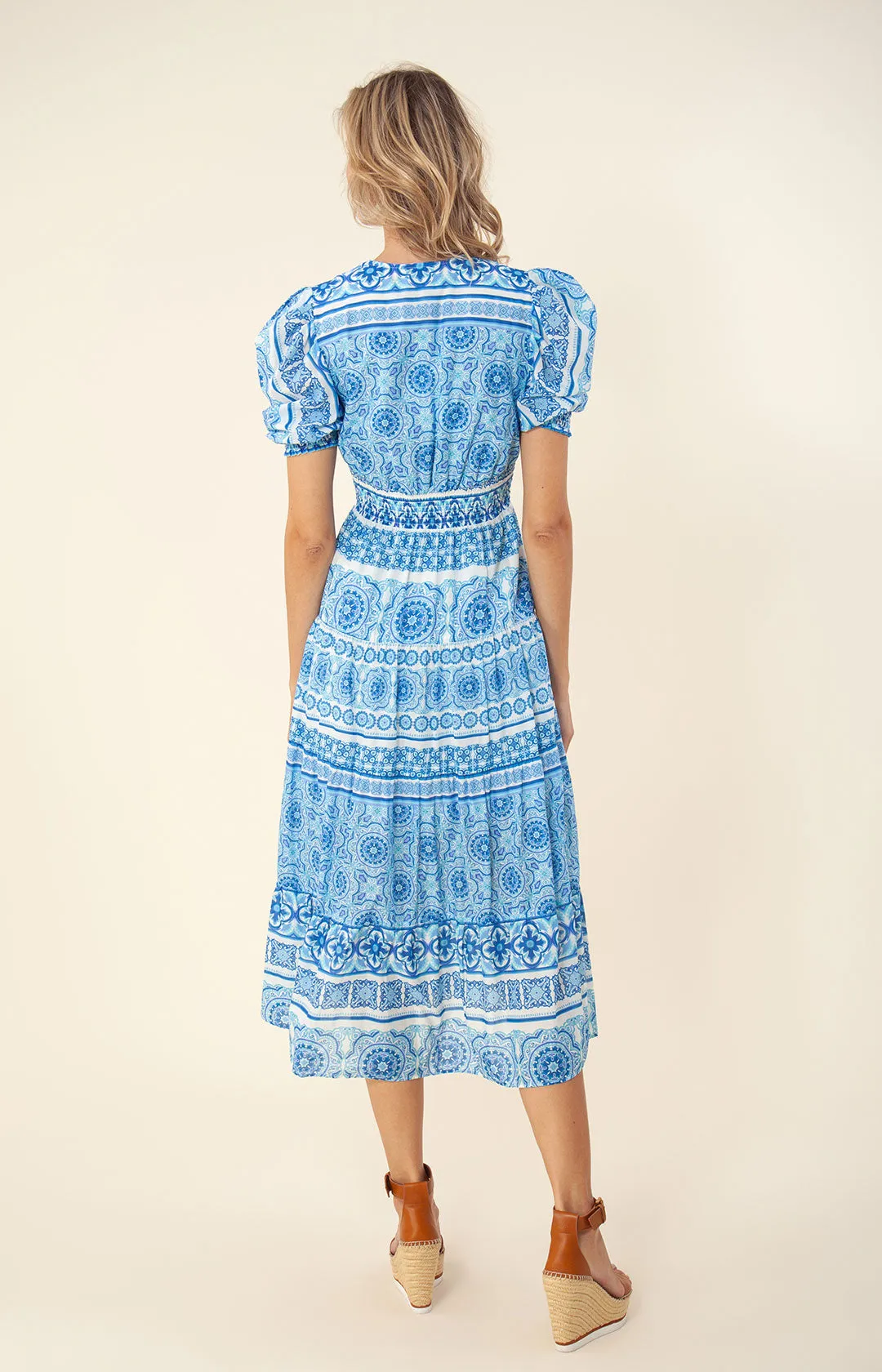 Jessamy Tiered Midi Dress
