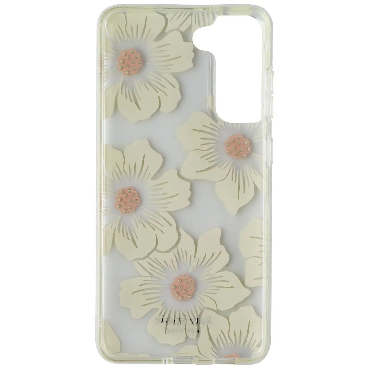 Kate Spade Protective Hardshell Case for Samsung Galaxy A53 5G - Hollyhock/Clear