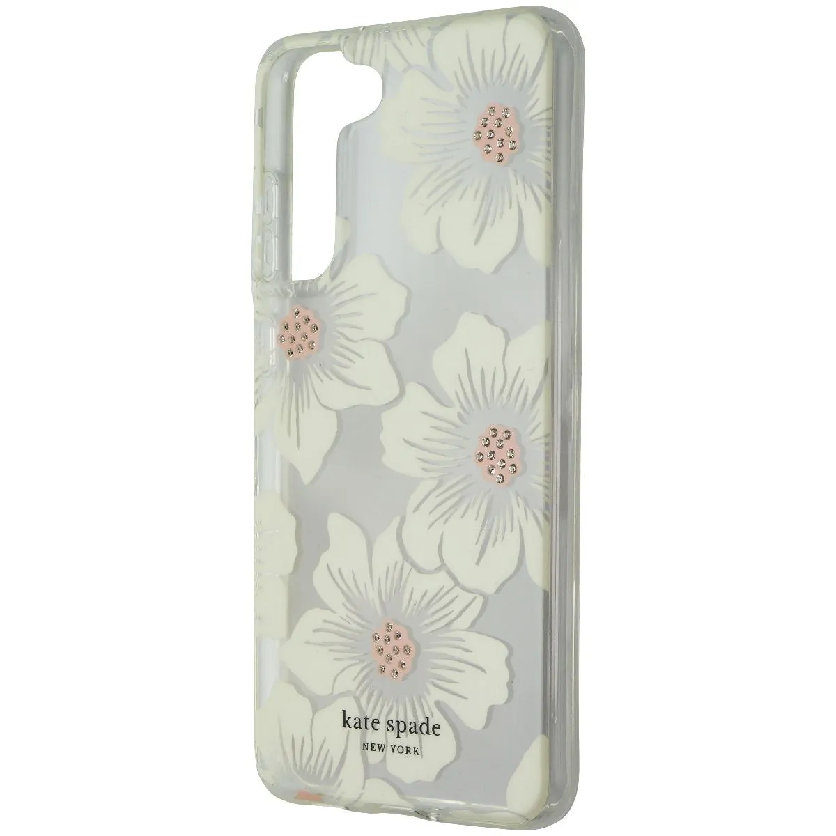 Kate Spade Protective Hardshell Case for Samsung Galaxy A53 5G - Hollyhock/Clear