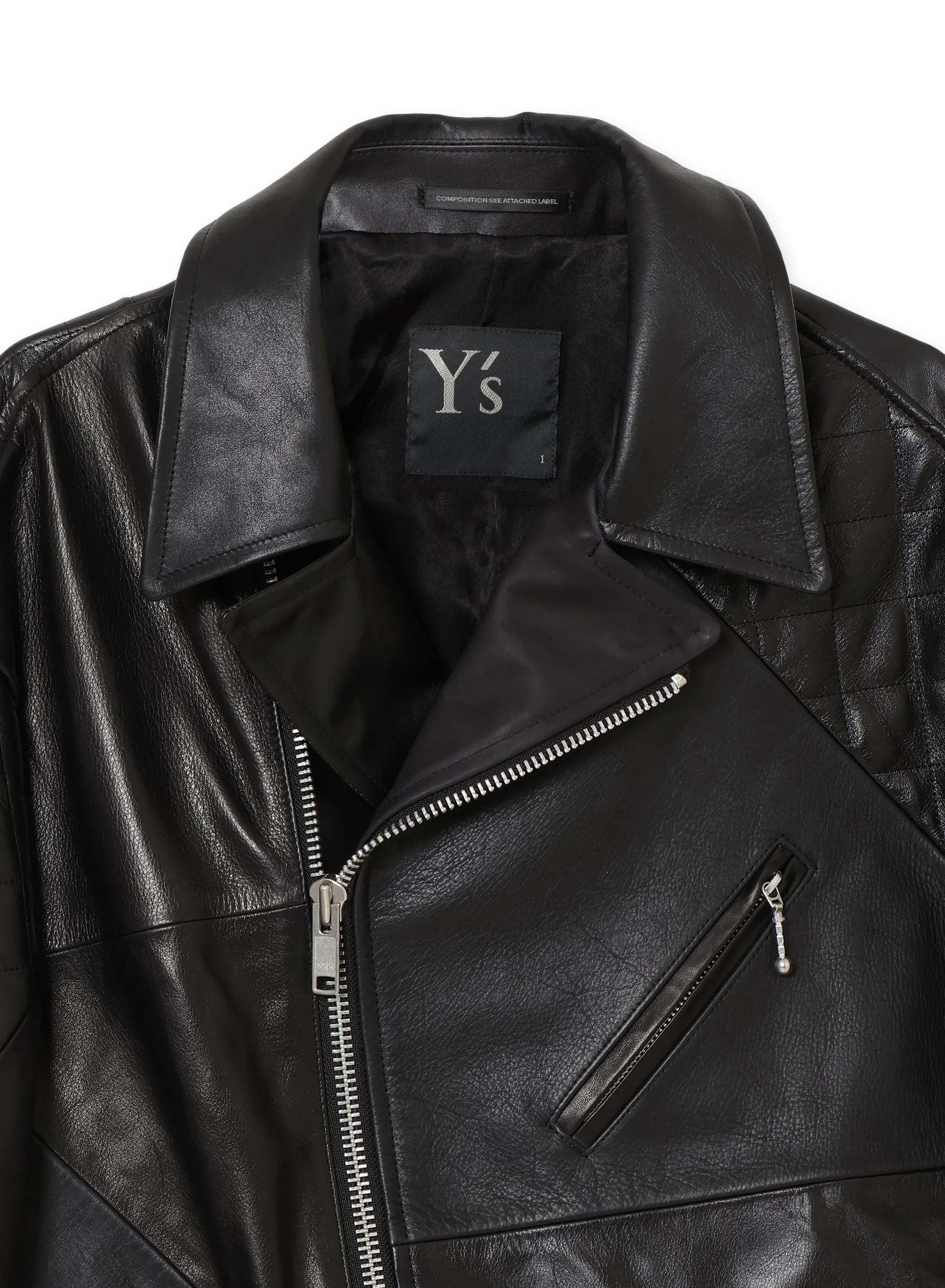 LEATHER PATCHWORK JACKET
