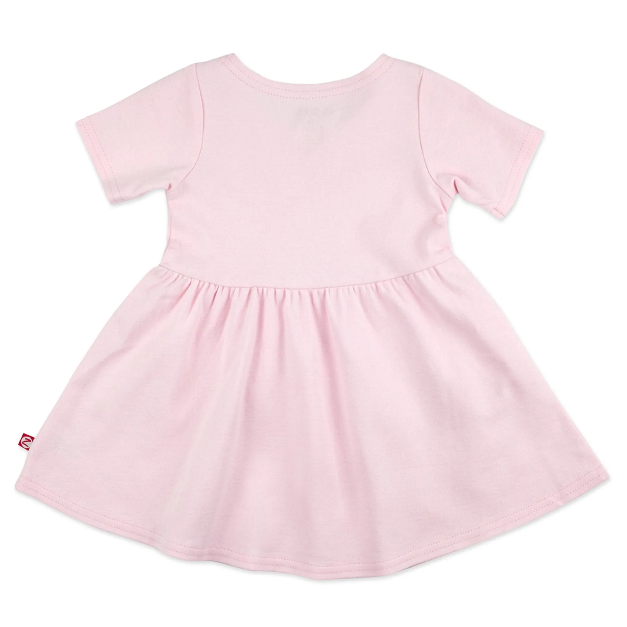 Organic Cotton Forever Dress - Baby Pink