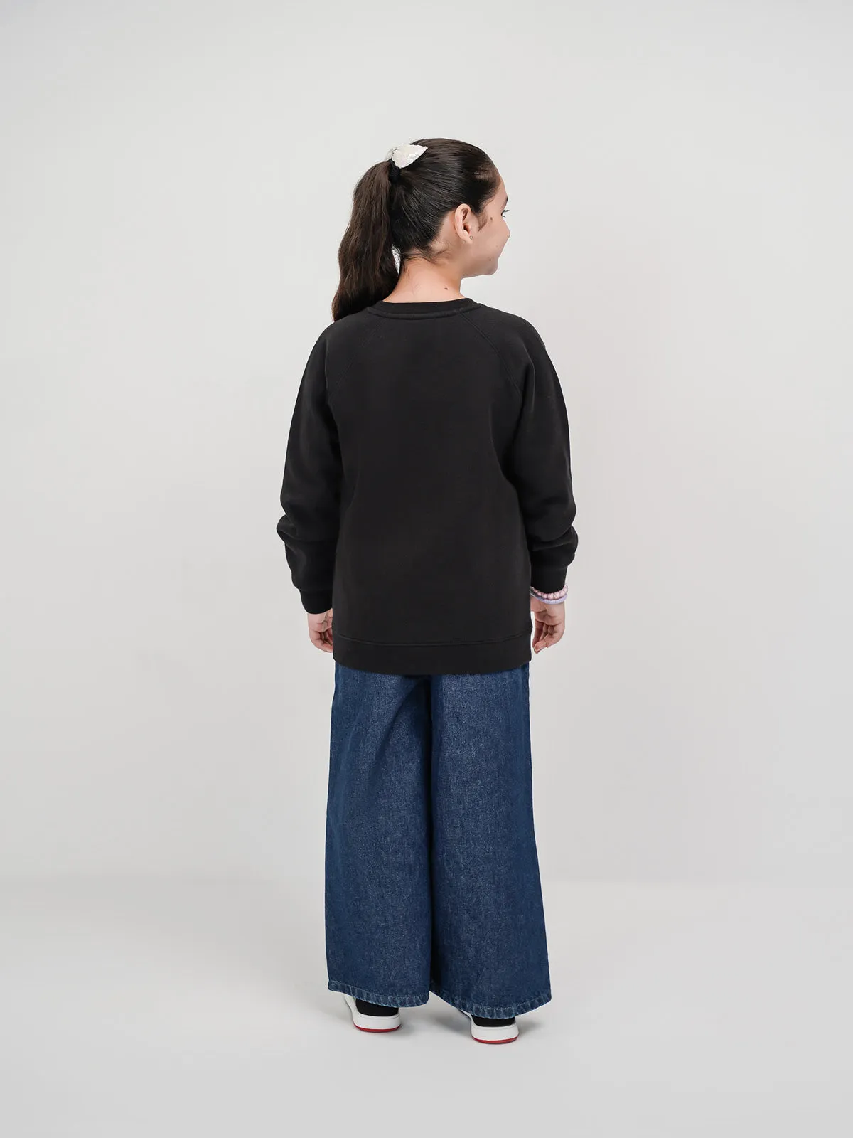 "AZARIA"  Straight Hem Denim Pant