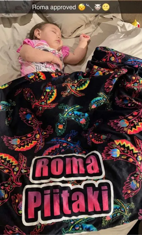 Rainbow Tomorrow Tulip Hooded Blanket