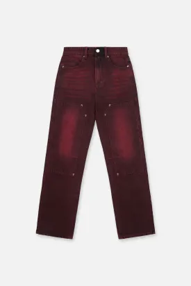 RICARDO STRAIGHT LEG JEAN | RED GRAIN