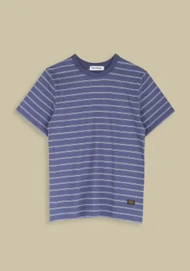 Sargon T-Shirt | Azulon Stripe