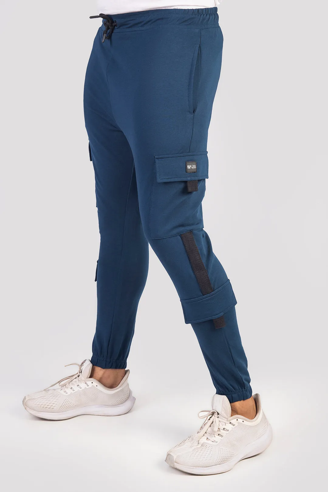 Sclothers Blue Zipper Coord Set - W23 - MHC004R