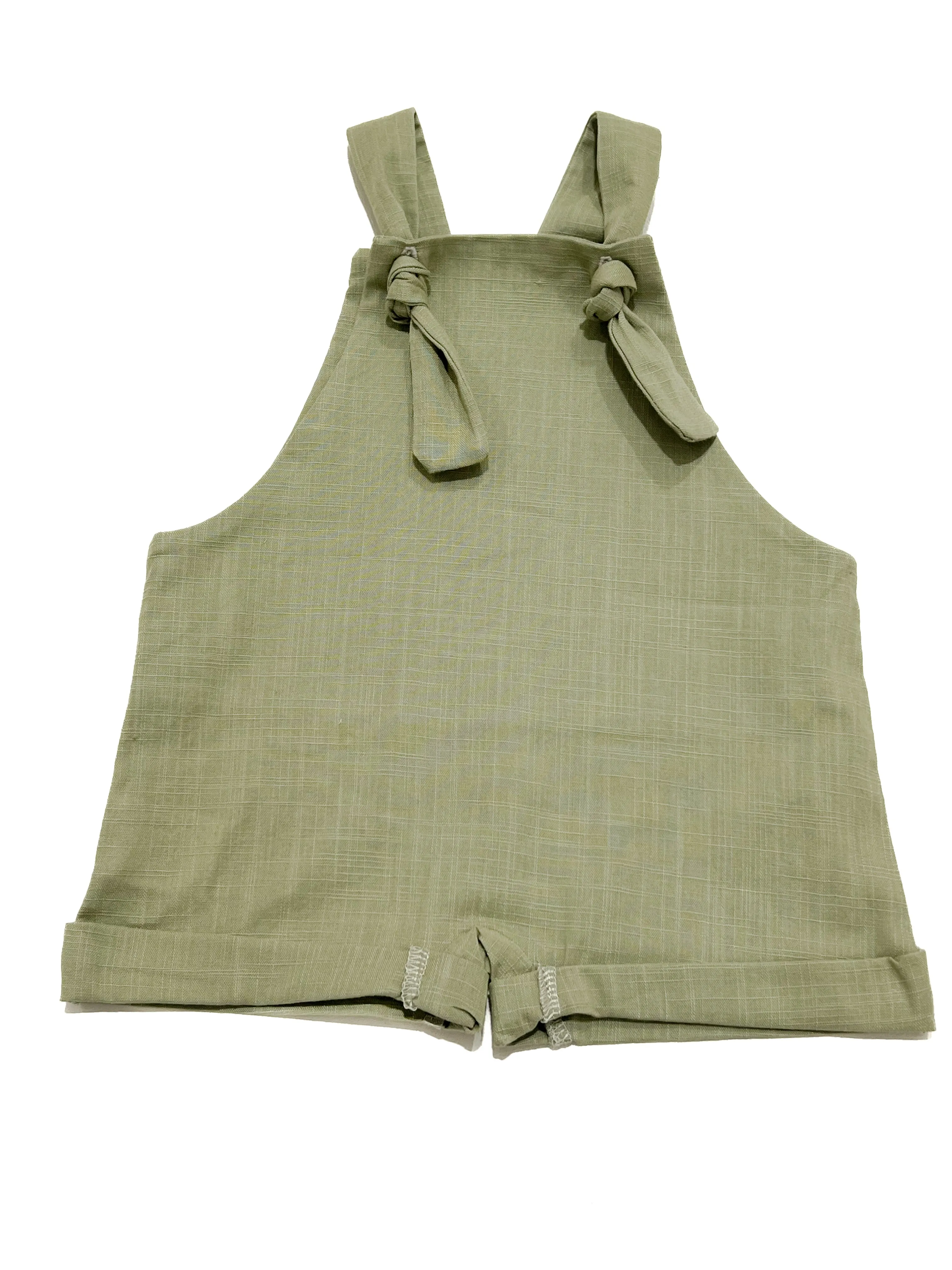 Short Overalls - Sage