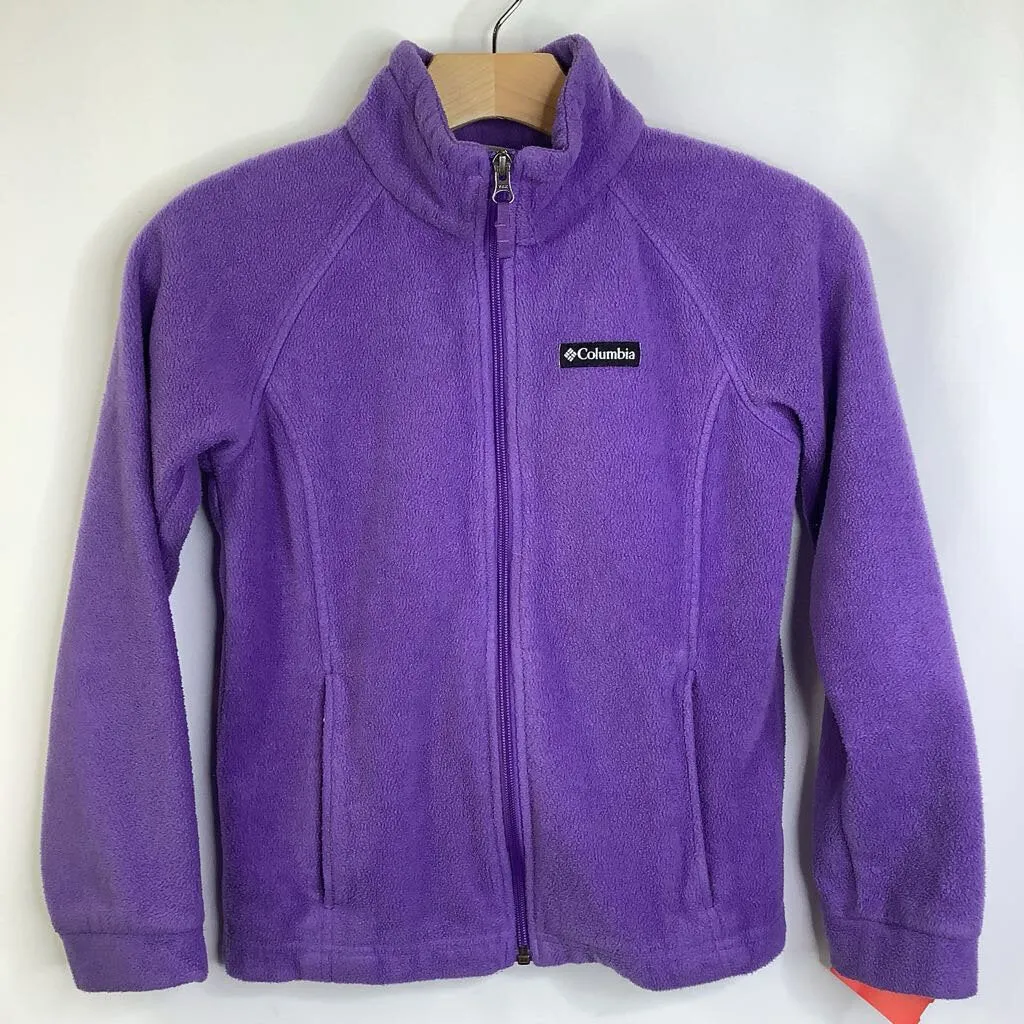 Size 10-12: Columbia Lavender Fleece Coat