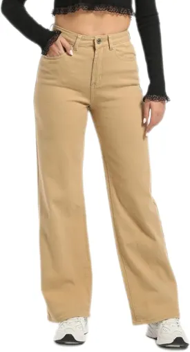 Straight Leg Jeans for Women High Waisted Stretchy Wide Leg Boyfriend Jeans Denim Pants