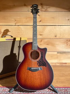 Taylor 324ce, Mahogany, Shaded Edge Burst