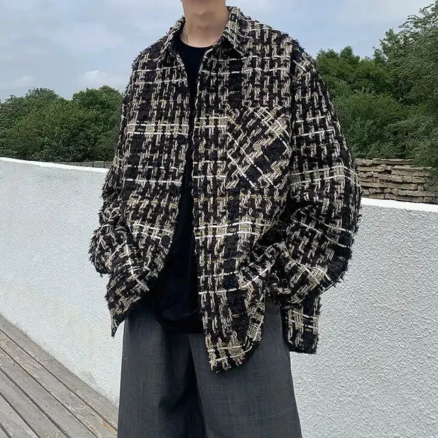 Wiaofellas Jackets Men Handsome Cargo Autumn Fashion All-match Casual Ulzzang Baggy Cool Streetwear Daily Popular Pockets Cozy M61