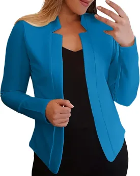 Women Petite Blazer Dressy Casual Work Suit Jackets Cute Croppped Cardigan Lightweight Open Front Short Sport Coats