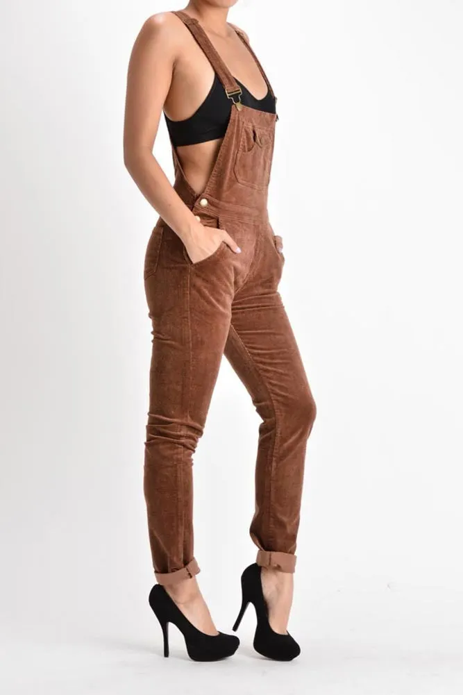 Women's Corduroy Overalls